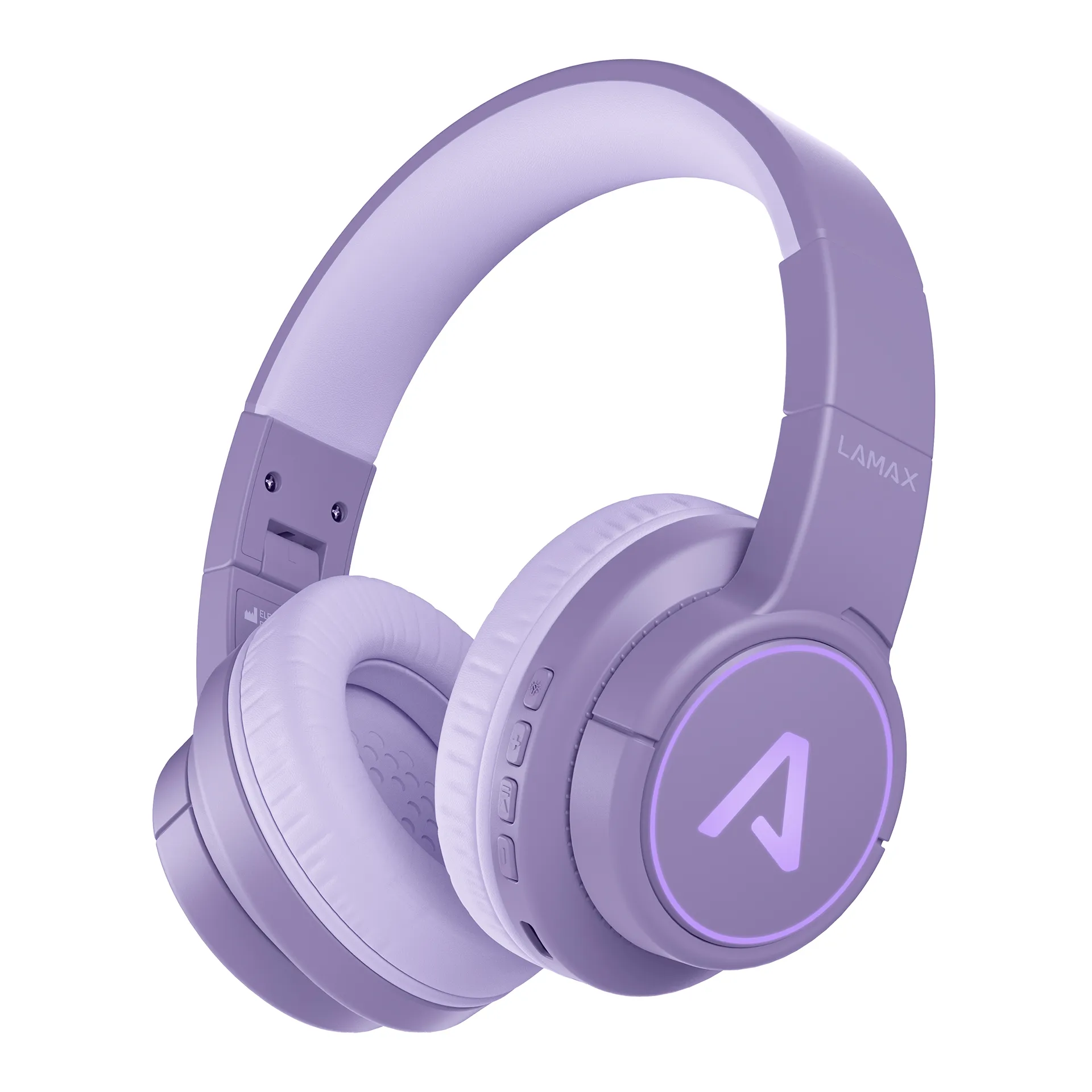 LAMAX GlowKid1 Bluetooth Fejhallgató Rózsaszín